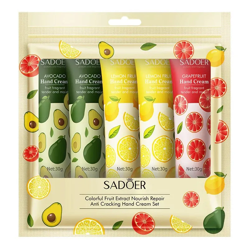 Kit x5 Crema De Manos Sadoer Ref SD18649
