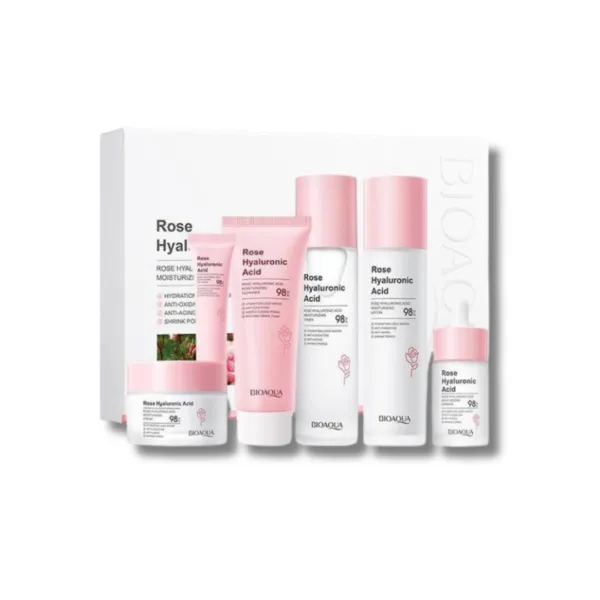 Kit De Lujo Rosas y Acido Hialuronico Grande BioAqua Ref BQY42620