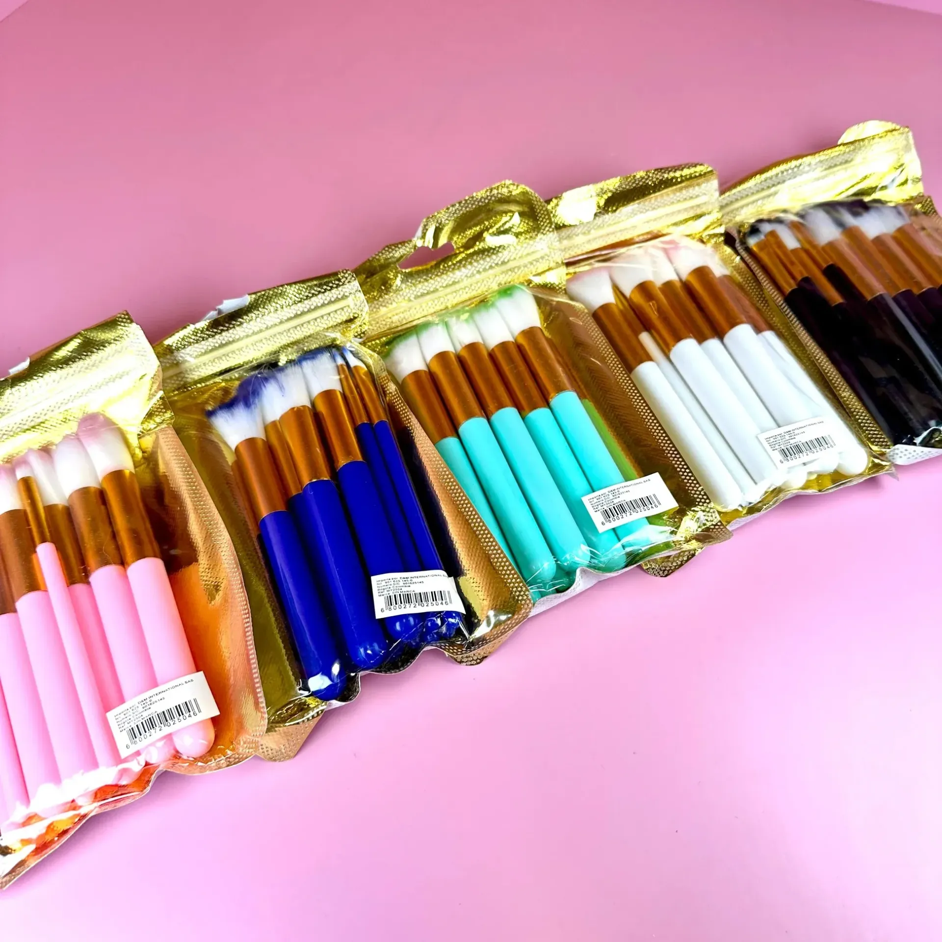 Kit Brochas Colores Surtidos Ref MY2504