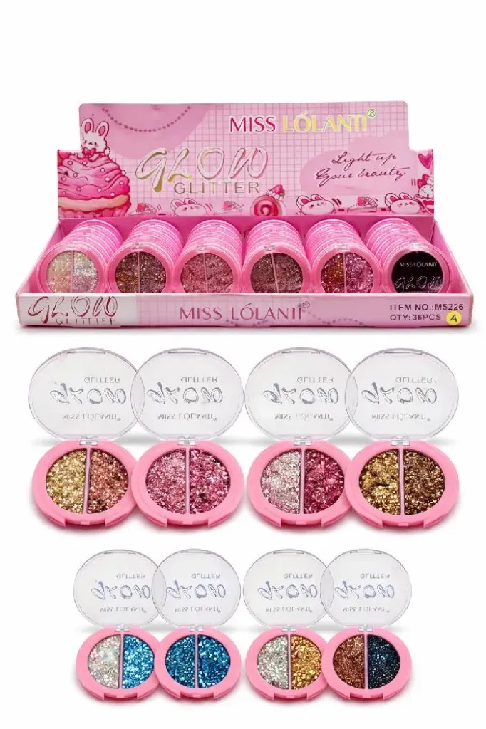 Duo Glitter Glow Tonos Surtidos Ref MS226