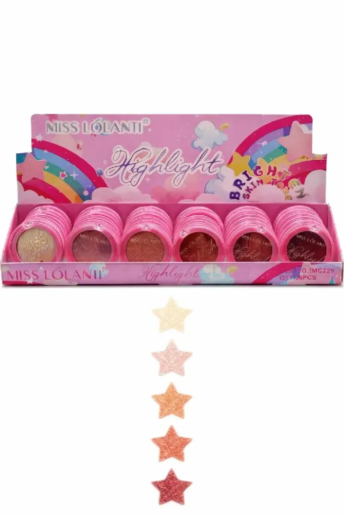 Iluminador Miss Lolanti Tonos Surtidos Ref MS229