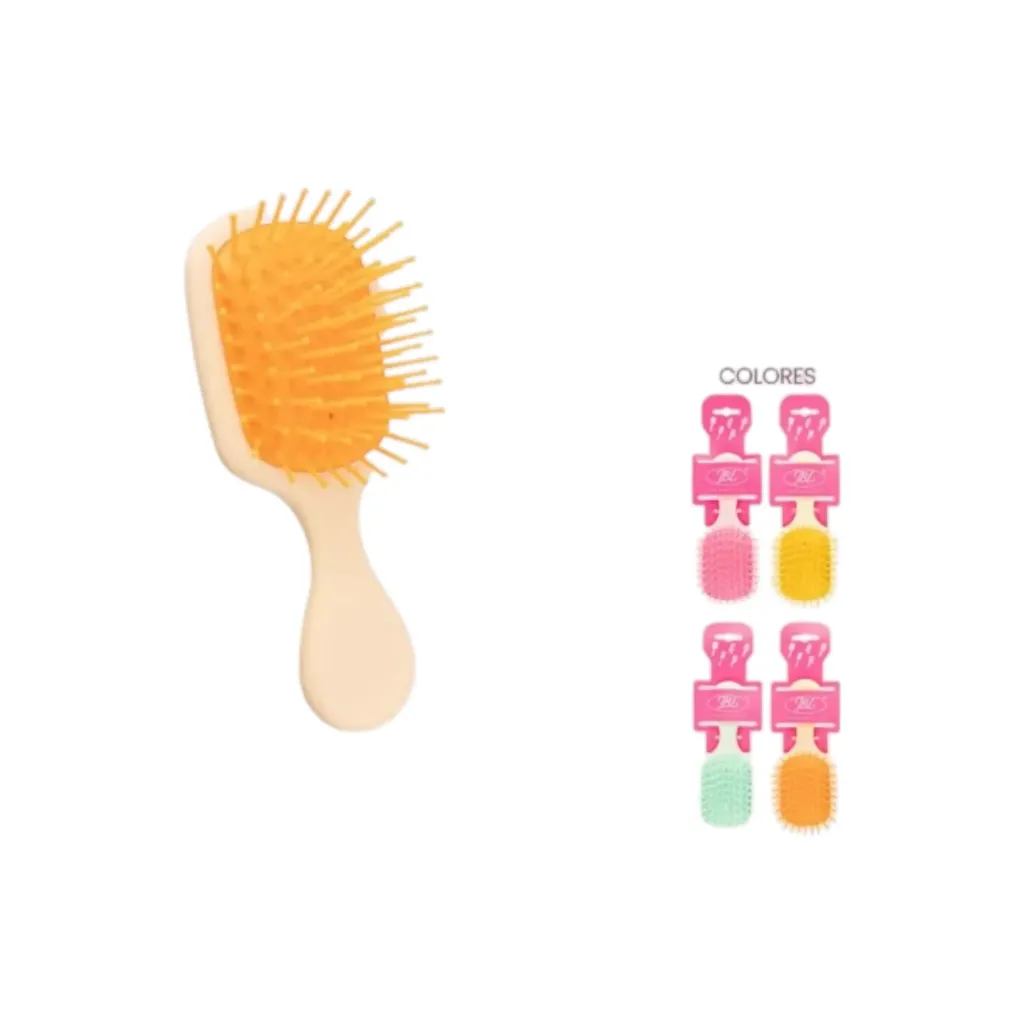 Cepillo Para Cabello Pequeño Tonos Surtidos Ref DC-694