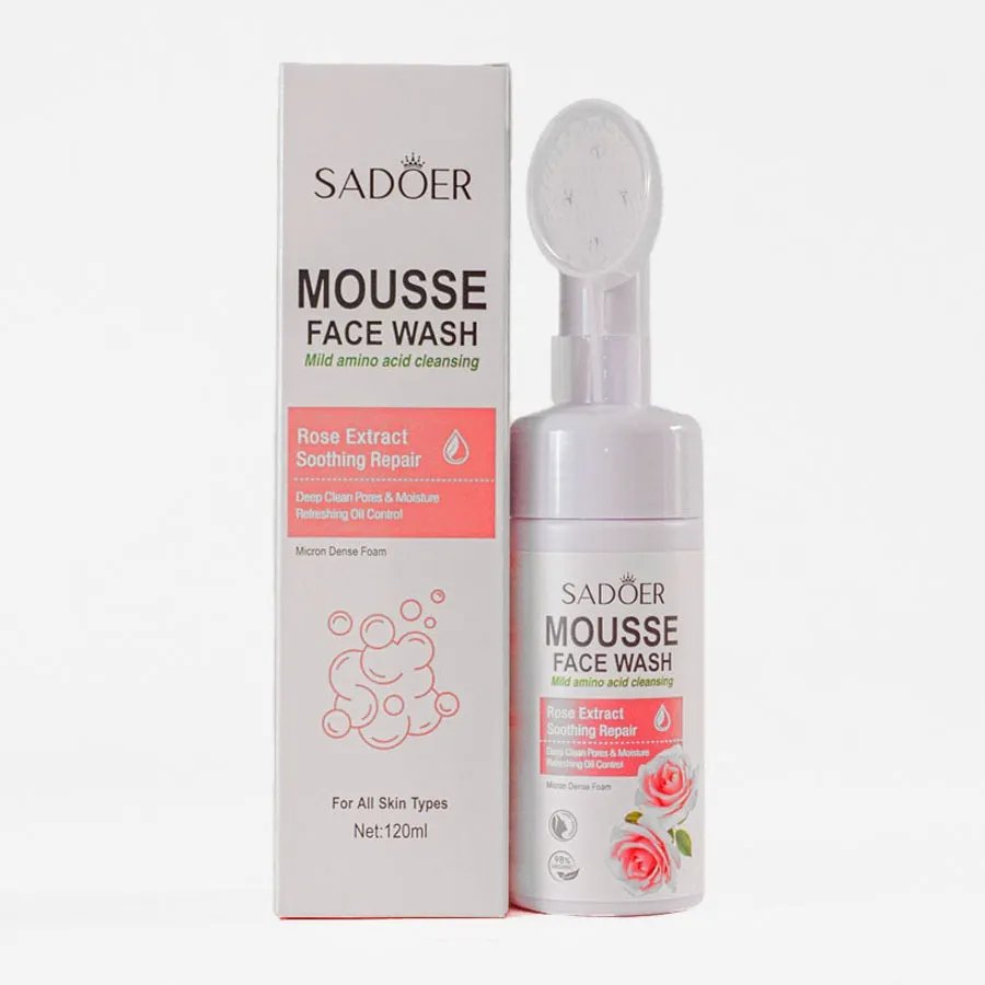 Jabon Facial Espuma Rosas Sadoer Ref SD08015
