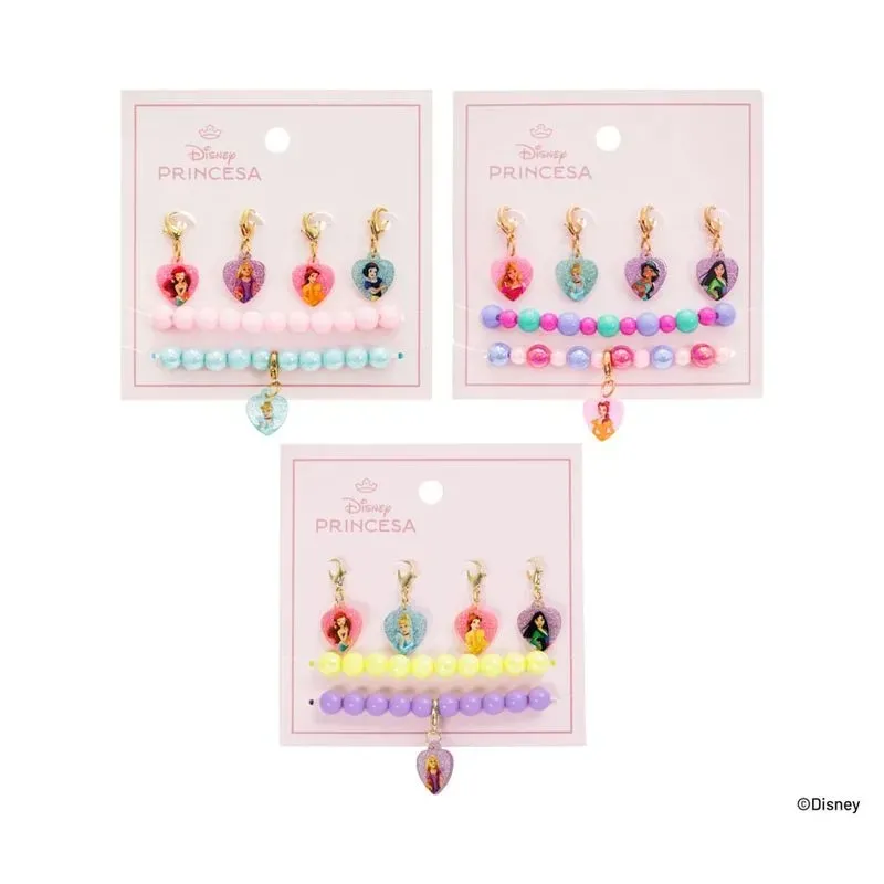 Kit Pulseras Intercambiable Princesas DY2293 TrendyLocura