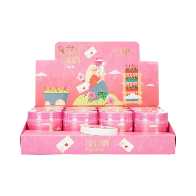 Crema Mantequilla Rosas Trendy Ref CMW2400