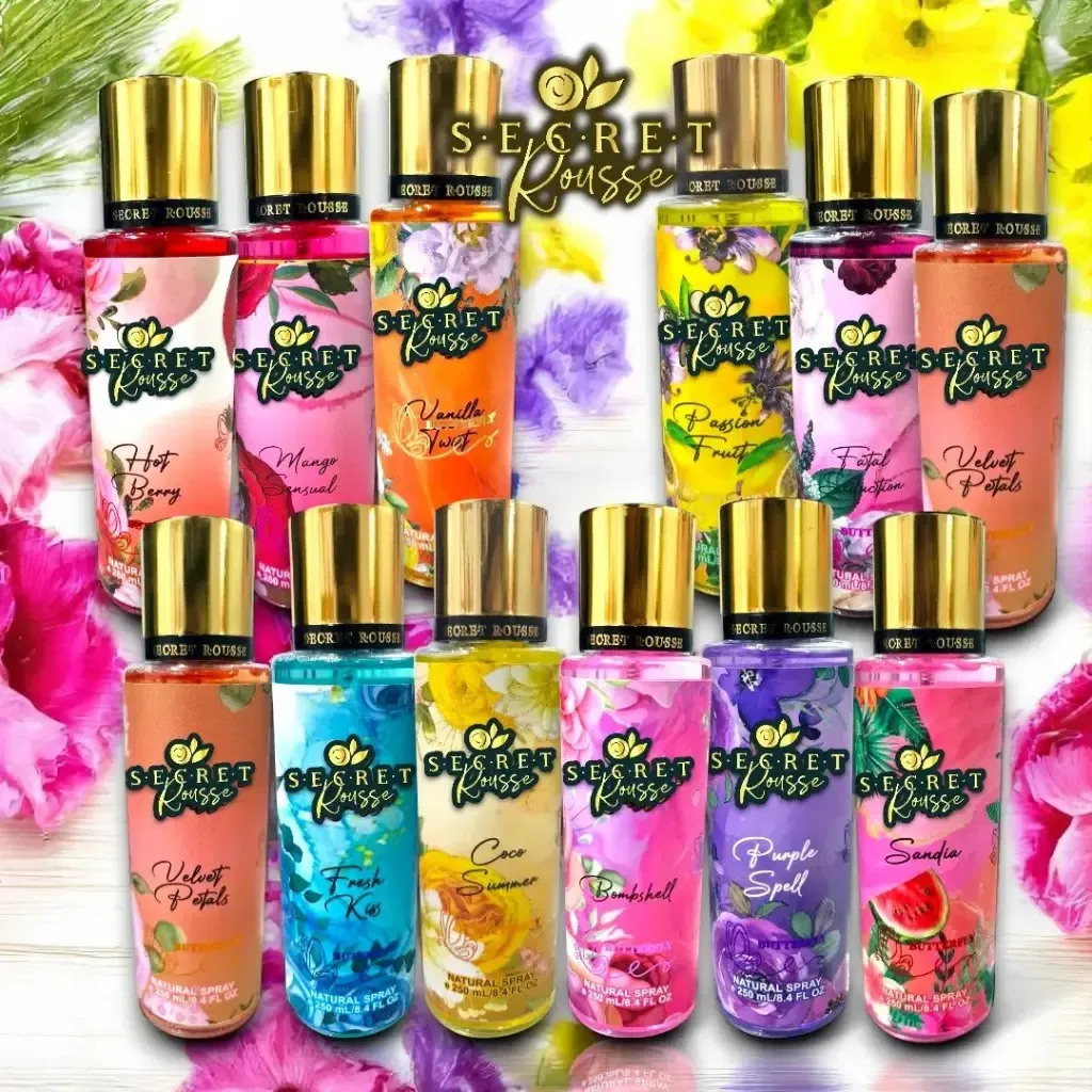 Splash Secret Rousse 250ml Tapa Dorada Surtido