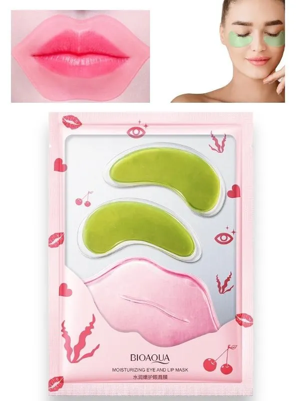 Mascarilla de Ojos y Labios Pink Bioaqua Ref BQY91709