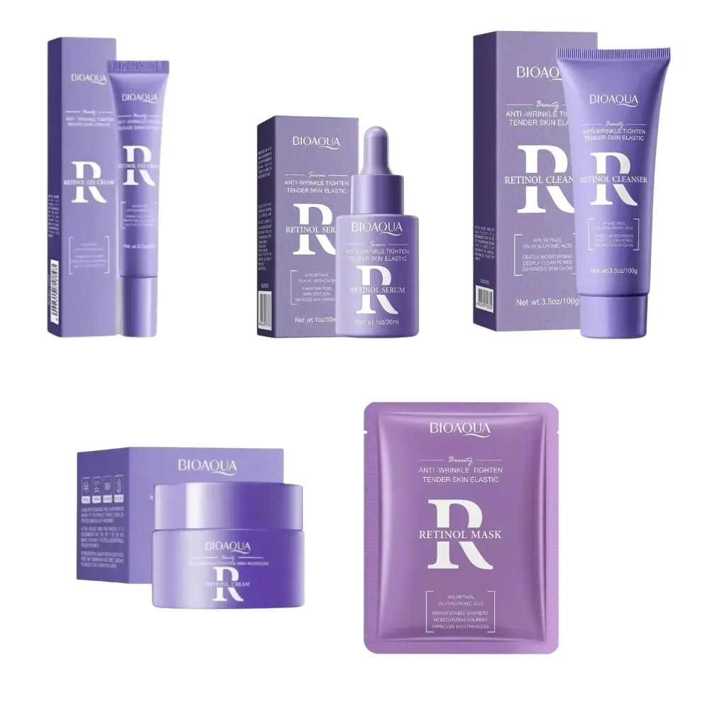 Kit Cuidado Facial Retinol x5 BioAqua
