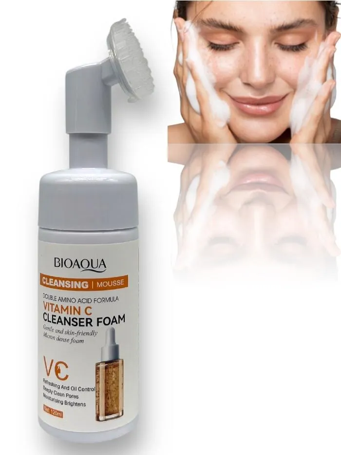 Jabon Facial Espuma Vitamina C BioAqua Ref BQY81575