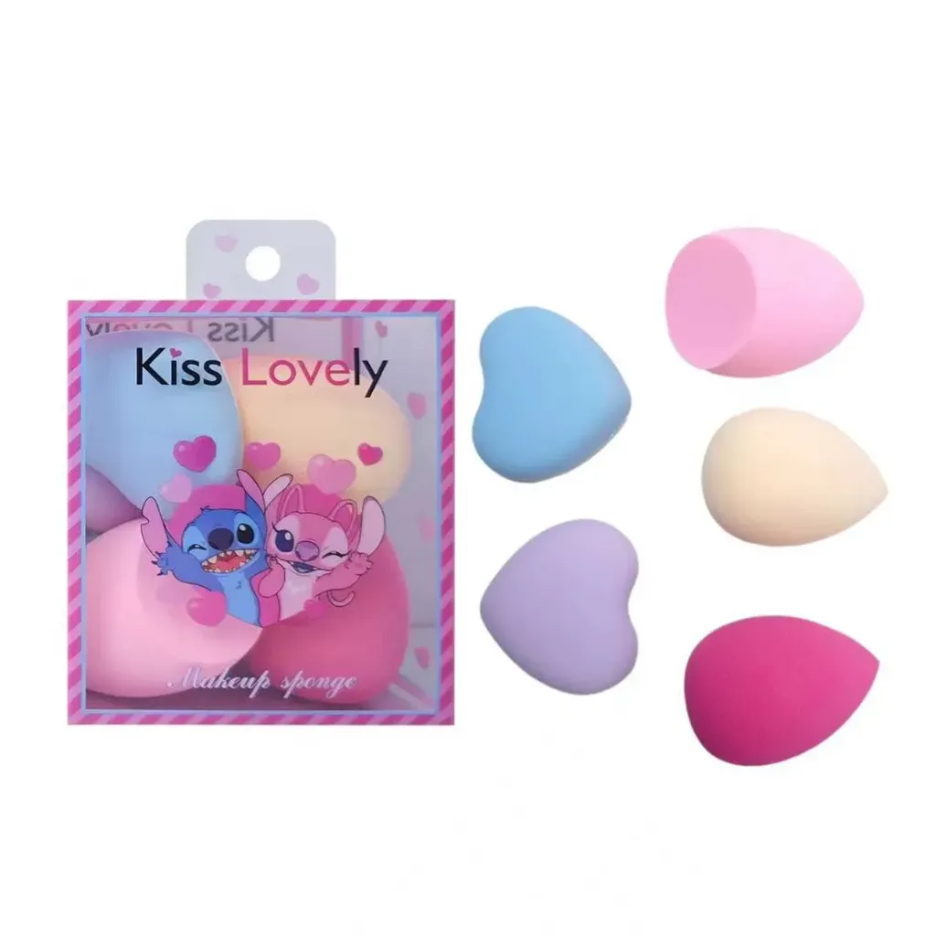 Esponja Maquillaje BeautyBlender x5 Colores Surtidos Ref FP-2588
