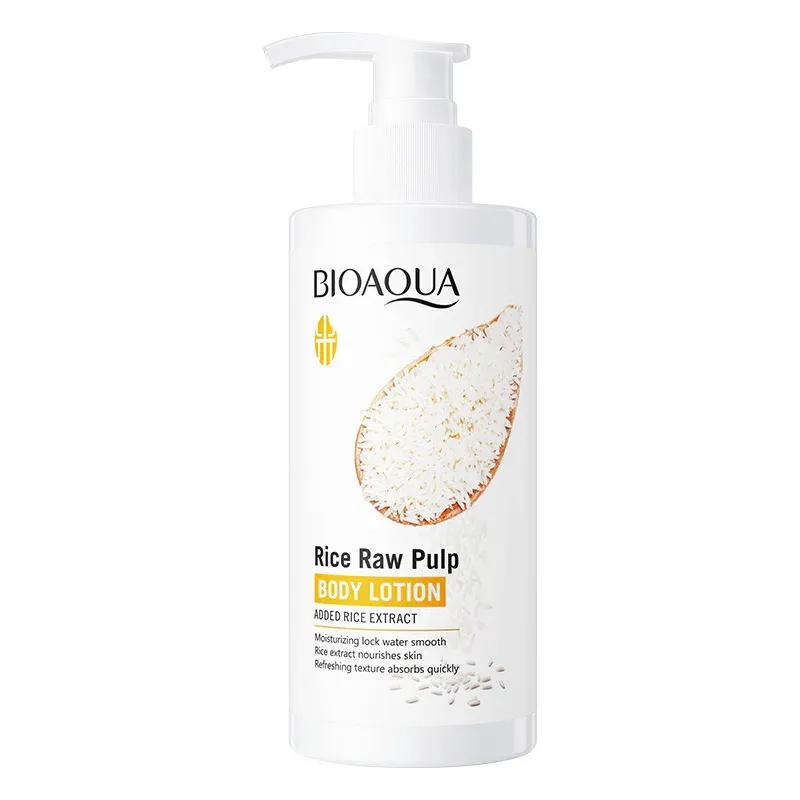 Crema corporal Hidratante con extracto de Arroz Bioaqua 250 ml BQY15273