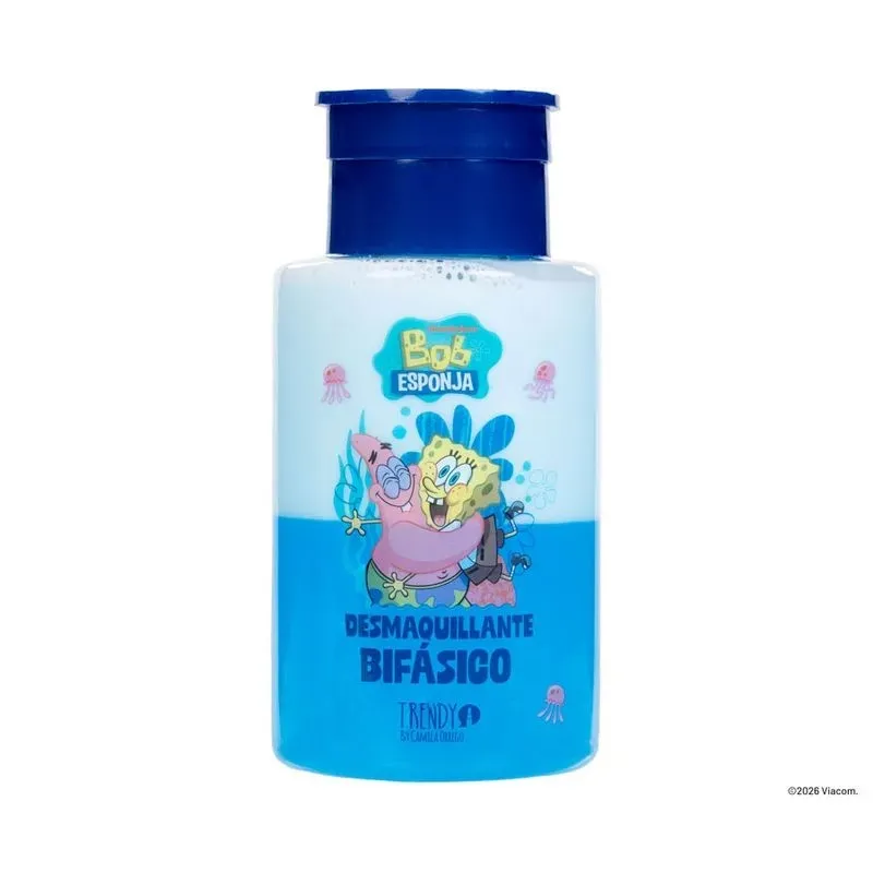 Desmaquillante Bifasico Bob Esponja Trendy Ref DBB2485