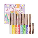 Kit X8 Delineadores Matte Coloridos Rainbow Trendy Re15