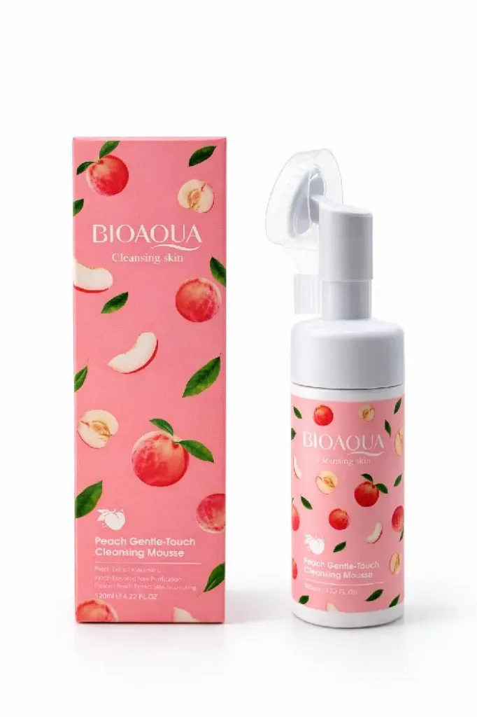 Jabon Facial Espuma Durazno BioAqua Ref BQY03564