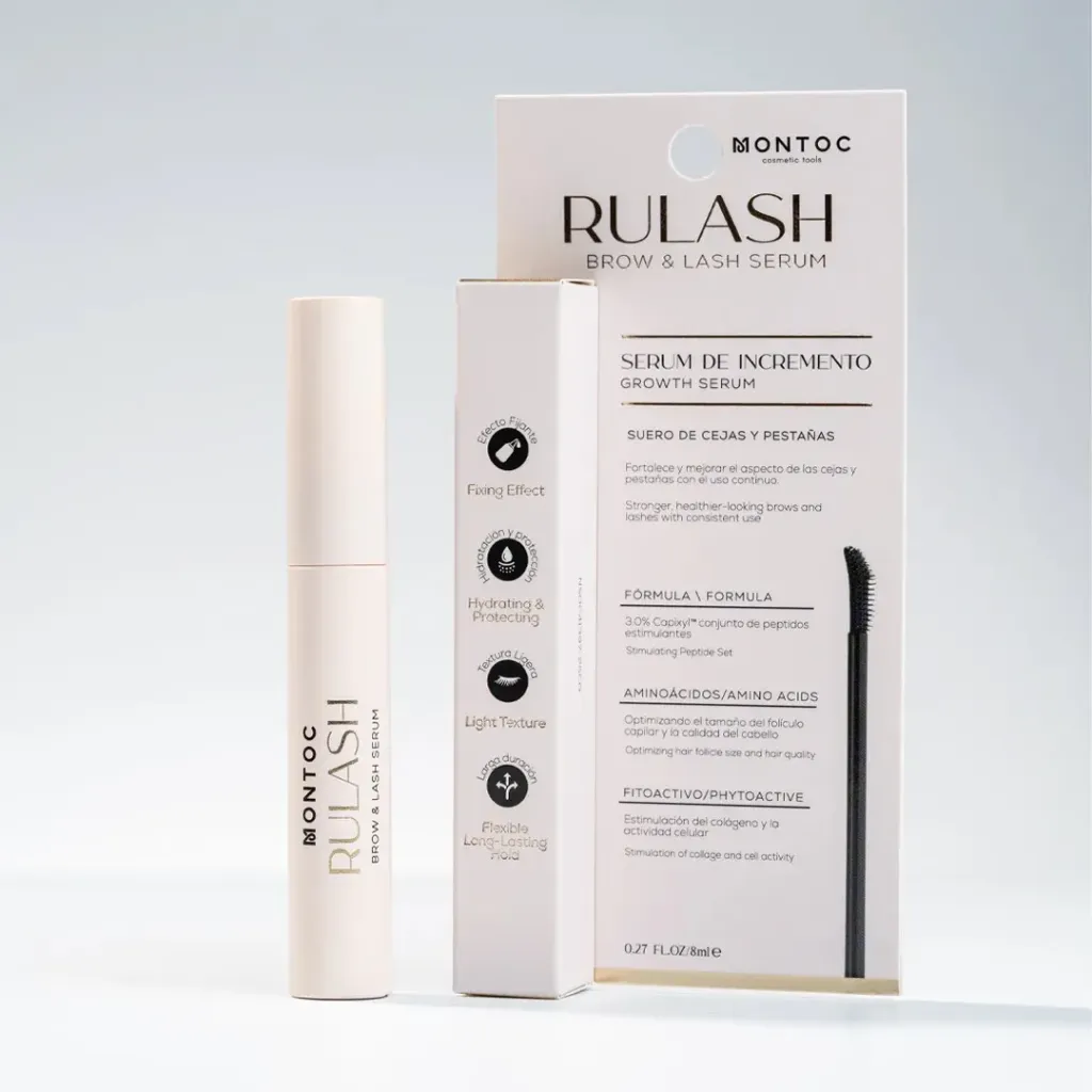 Rulash Brow & Lash Serum Fijador y Fortalecedor Cejas y Pestañas Montoc
