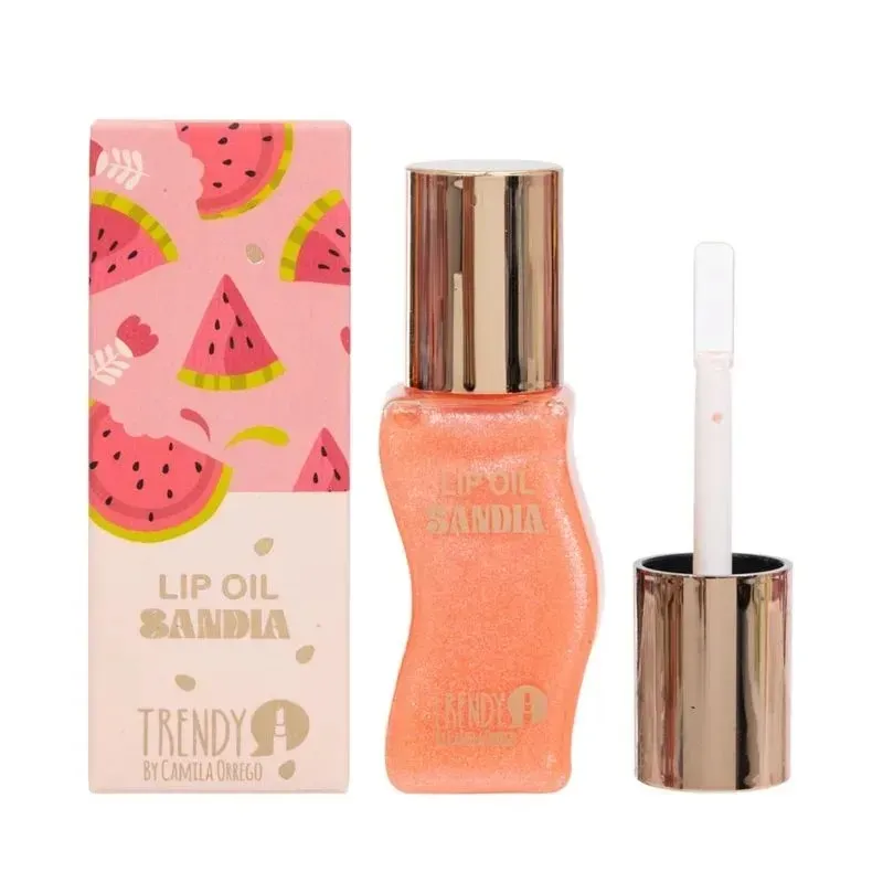 Brillo Lip Oil Sandía Trendy Tono 03 Ref BLS2258 TrendyLocura