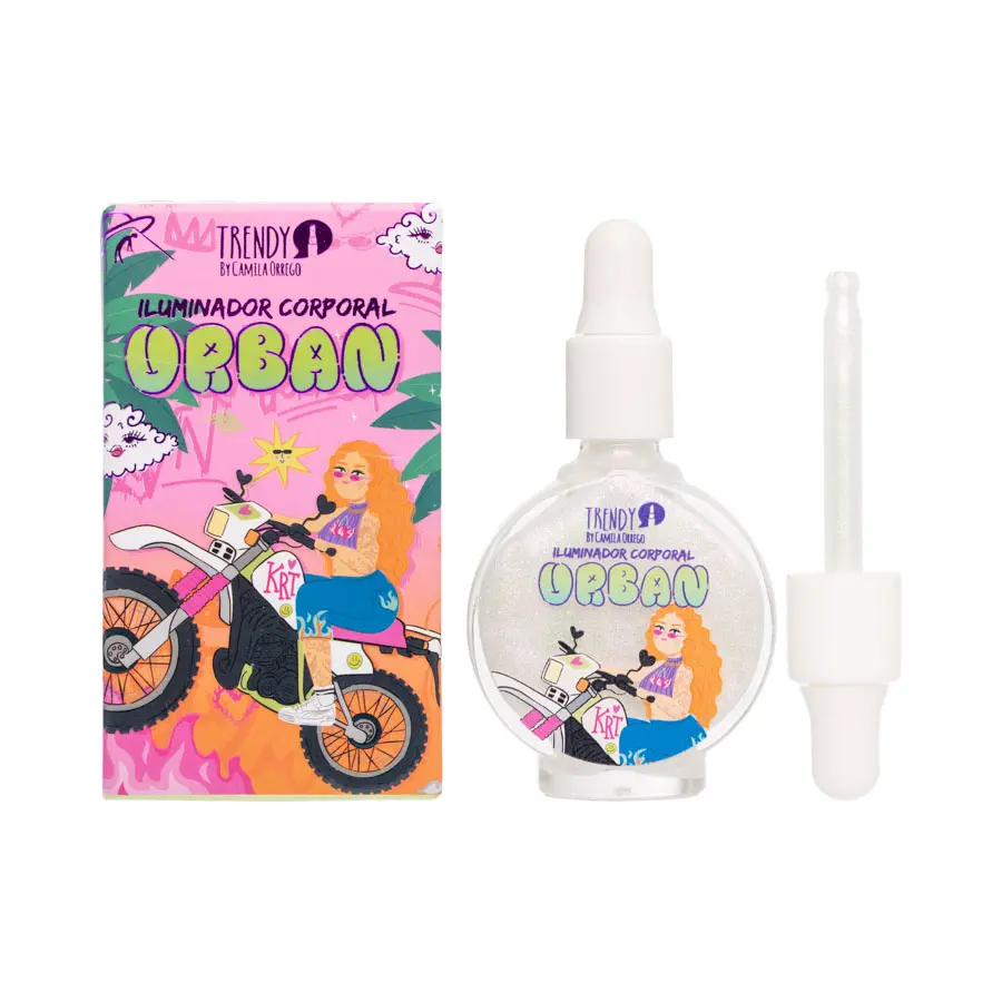 Iluminador Líquido Corporal Urban Trendy Ref ICU2172 TrendyLocura