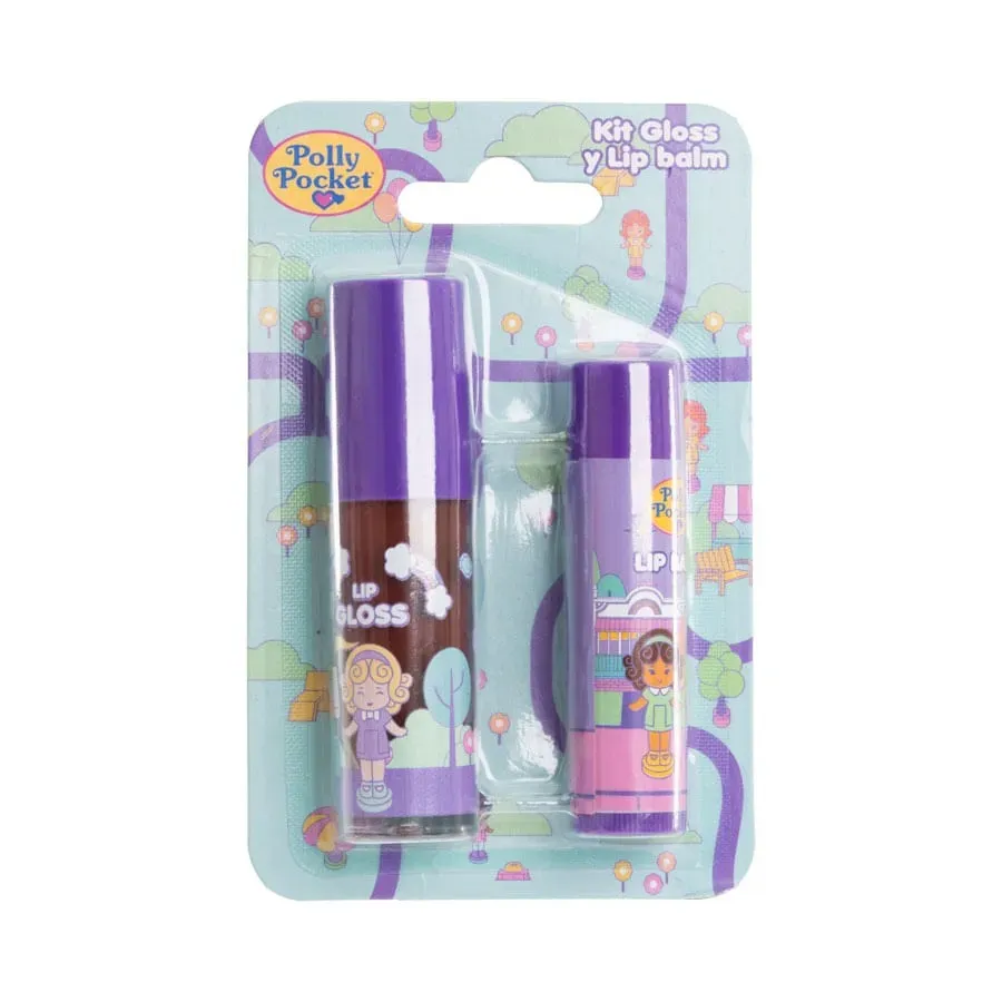 Kit Gloss Y Barra Polly Pocket Ref MT2404 TrendyLocura
