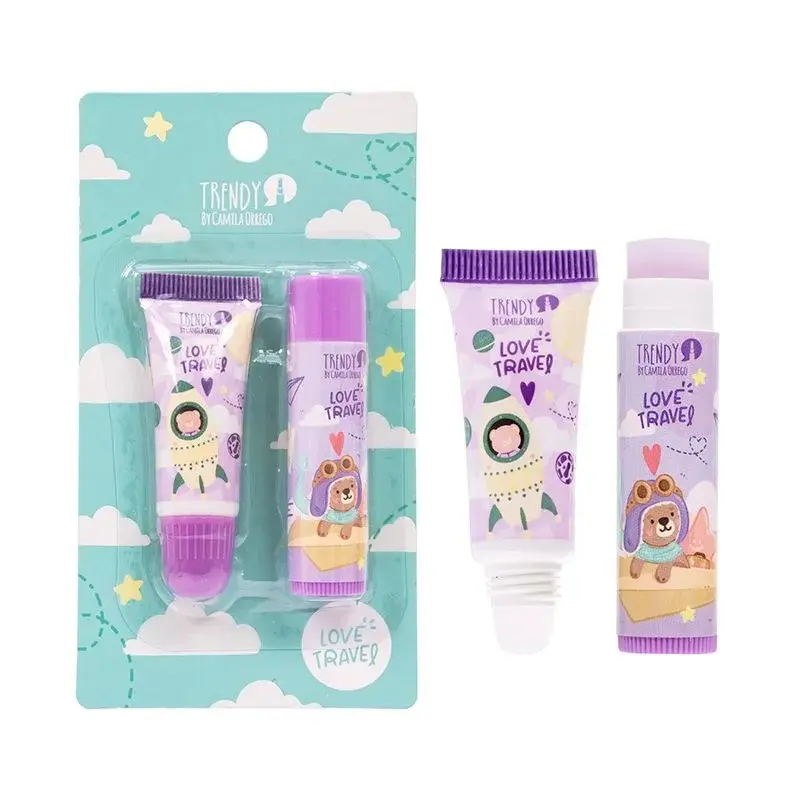 Kit Labios Love Travel Klt2088 TrendyLocura