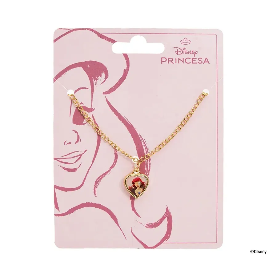 Collar Dorado Princesas Ref DY2289 Ariel TrendyLocura