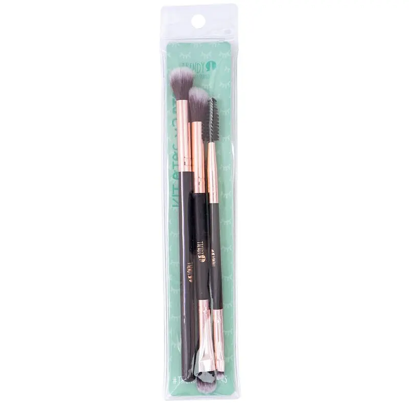 Kit Brocha Trendy Ojos x 3 Generica BT06 TrendyLocura