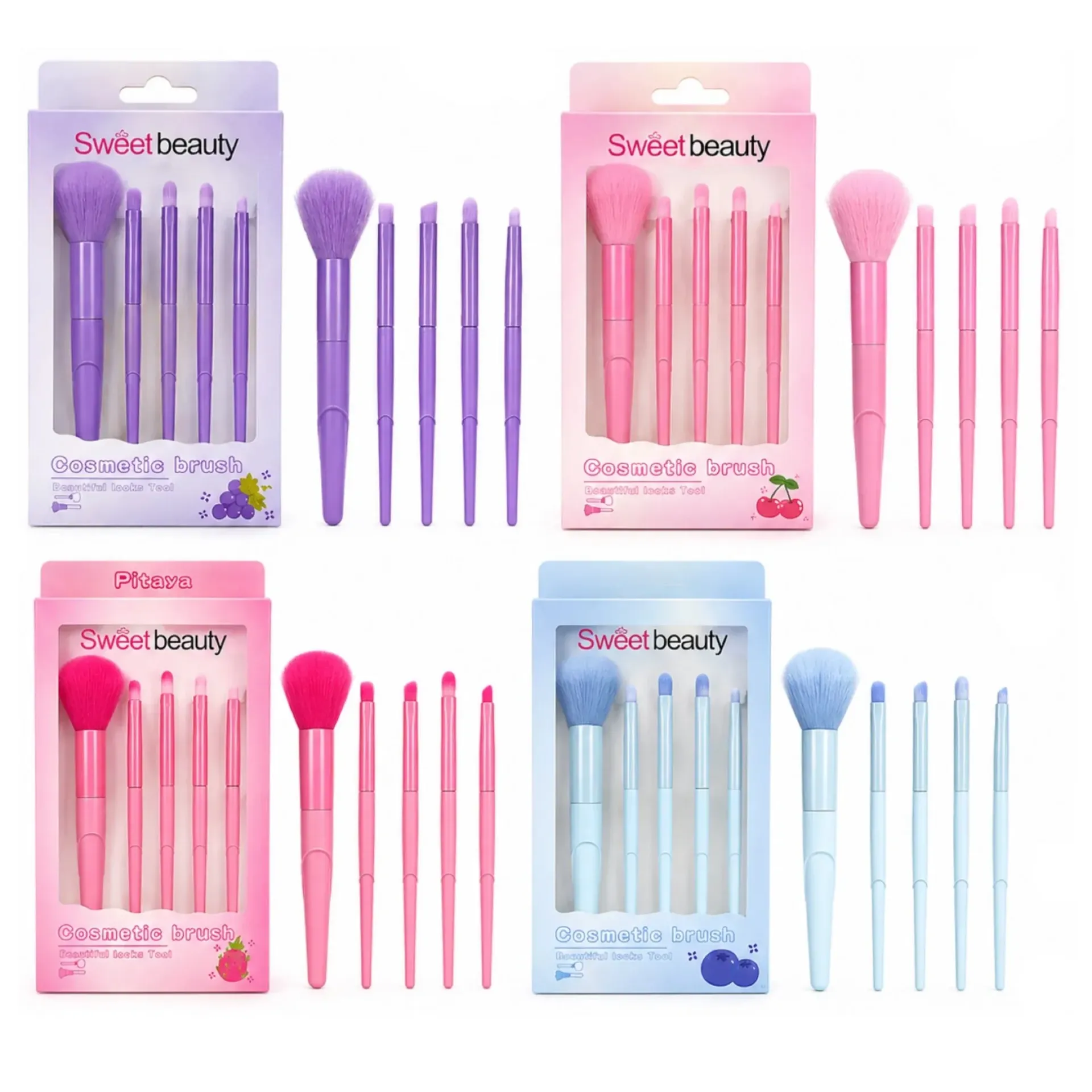 Kit Brochas Colores Surtidos Ref SZ-2681