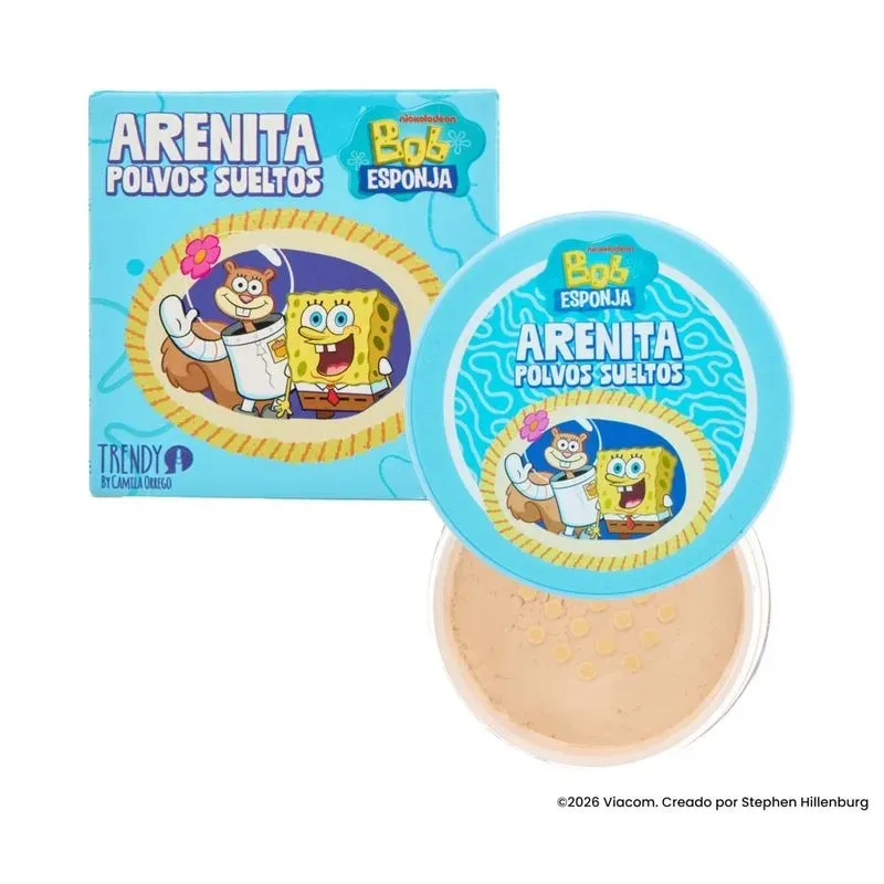 Polvo Suelto Arenita Bob Esponja Trendy Ref PSA2483
