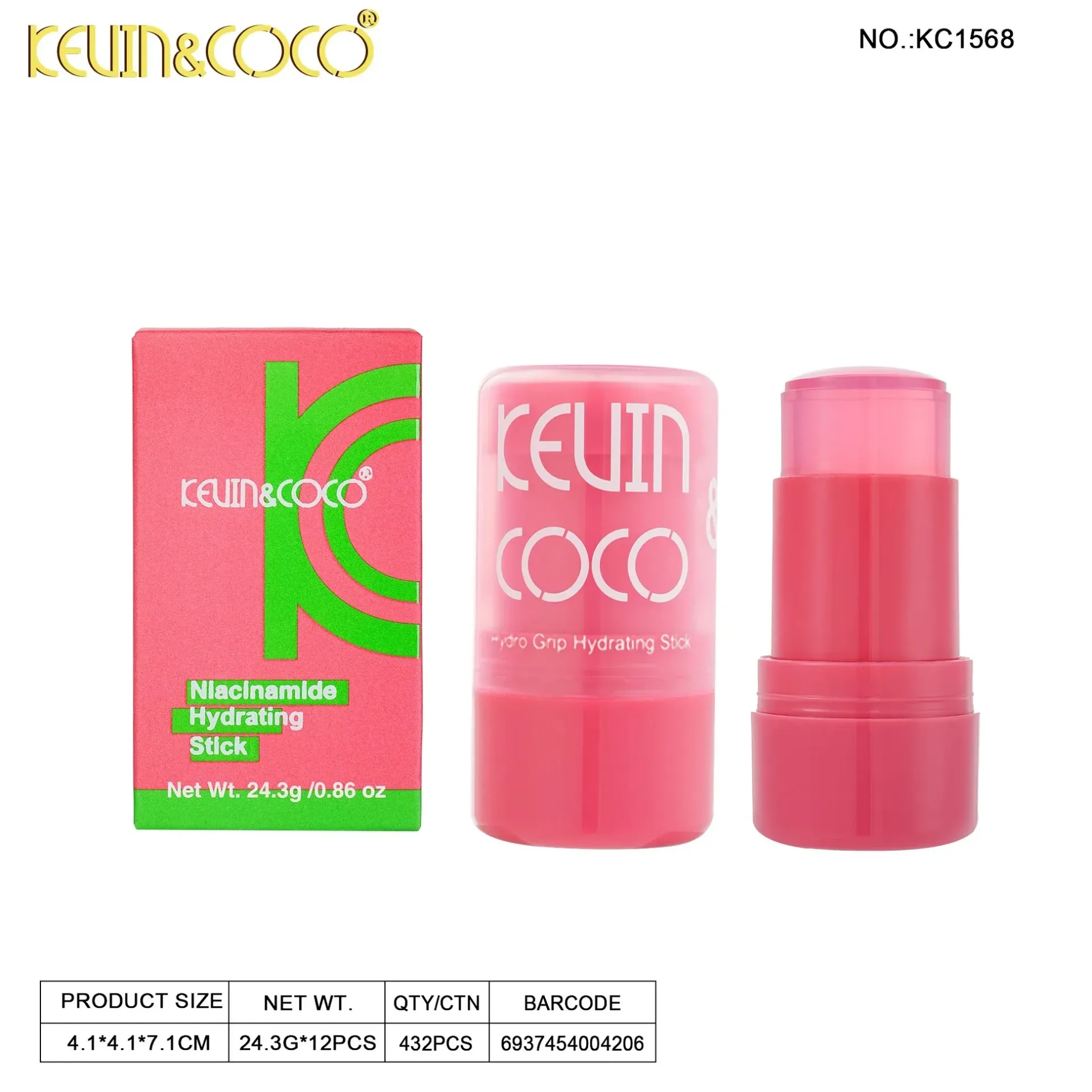 Mascarilla Hidratante en Barra Kevin&coco Ref KC1568