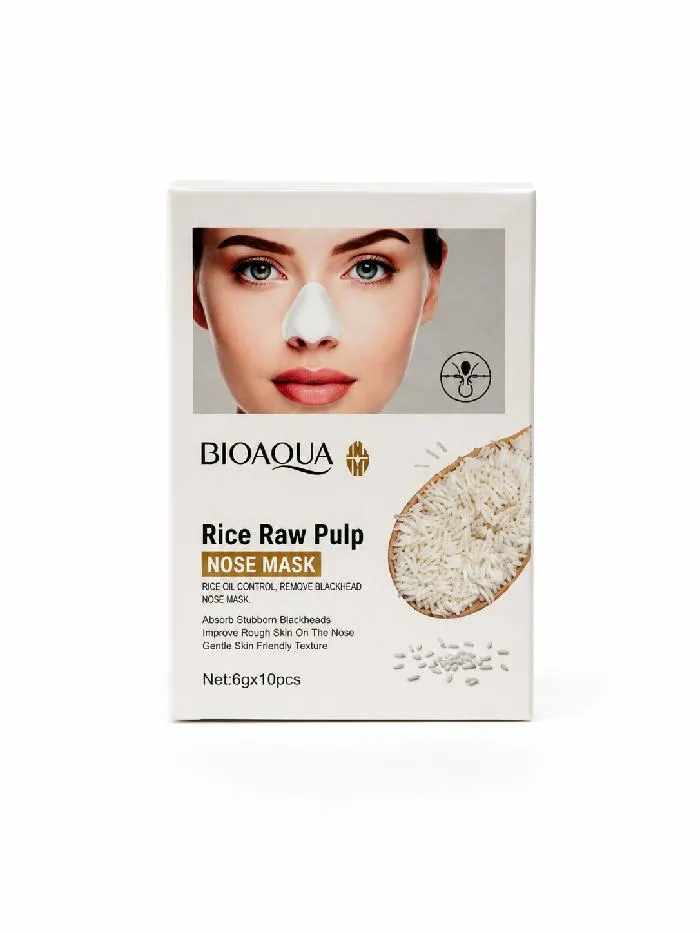 Display x10 Mascarilla Puntos Negros Arroz BioAqua Ref BQY82831
