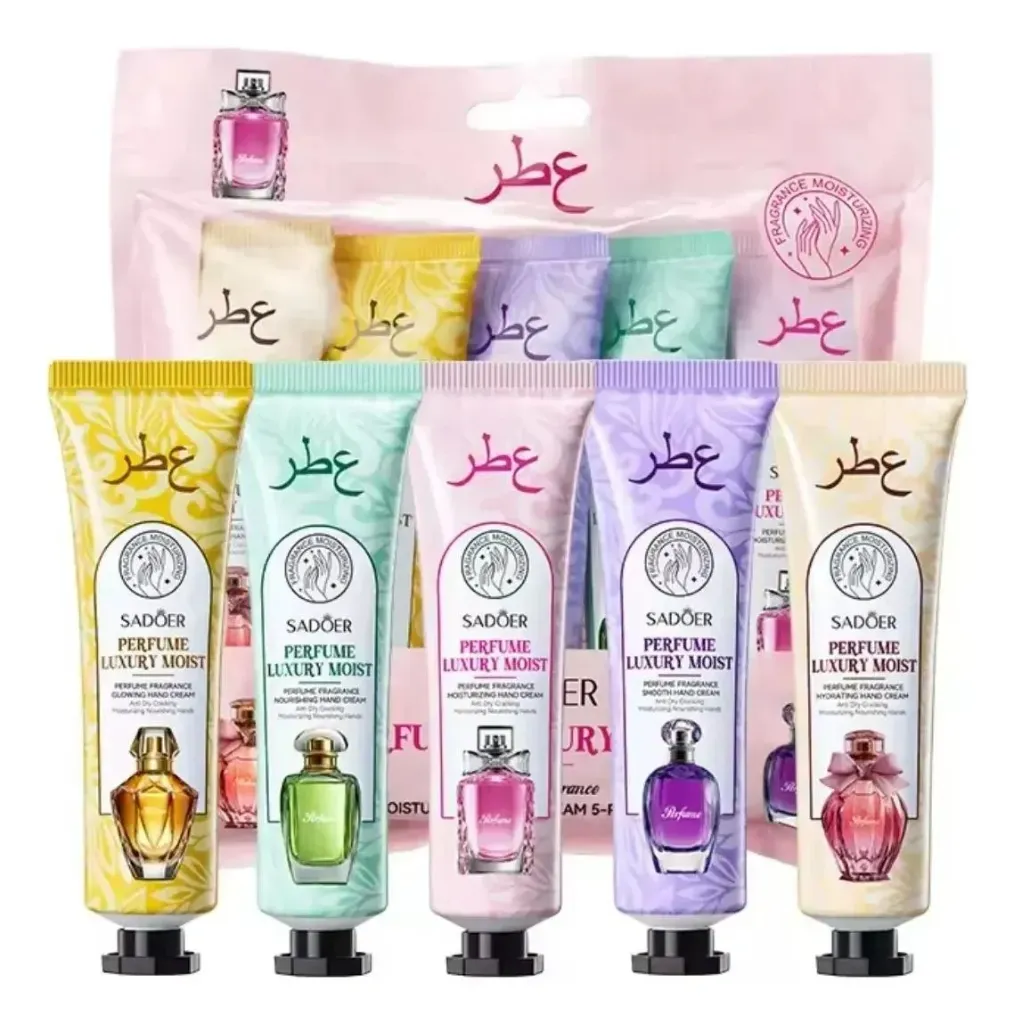 Kit x5 Crema De Manos Perfumadas Sadoer Ref SD40749