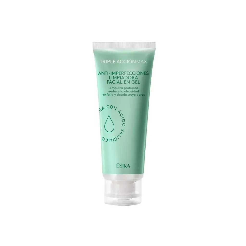 Limpiadora Facial en Gel Anti-imperfecciones Triple Acción Max