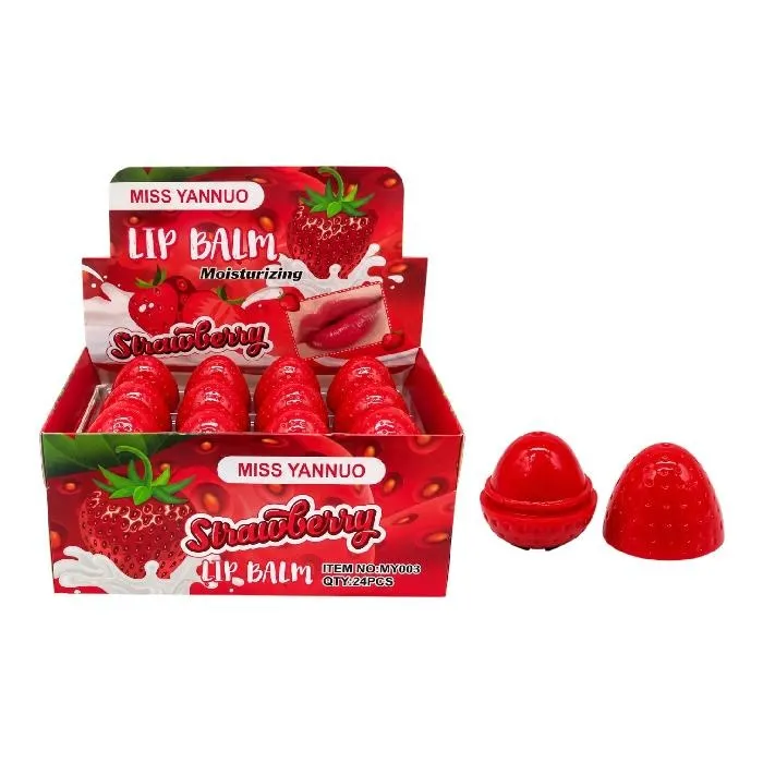 Brillo De Labios Hidratante Fresa Ref MY003