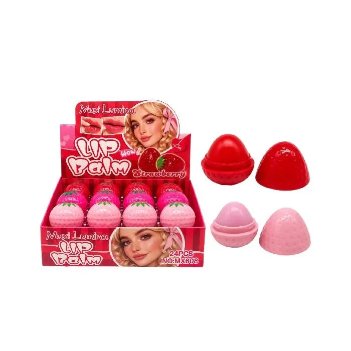 Brillo De Labios Hidratante Fresa Ref MX608