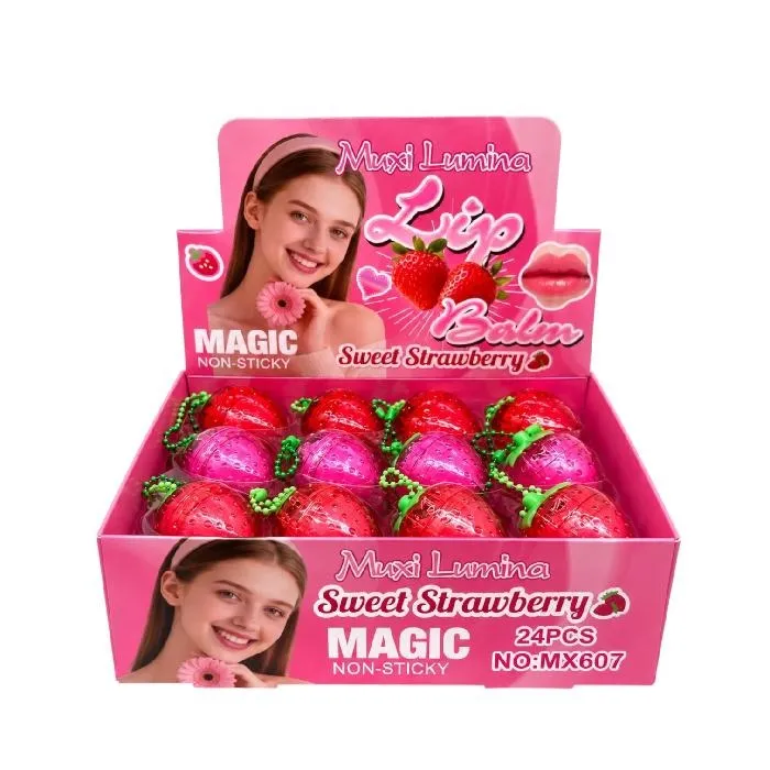 Brillo De Labios Hidratante Fresa Ref MX607