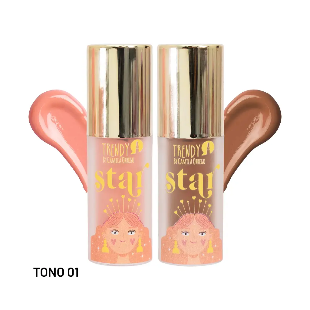 Contorno Y Rubor En Crema Star Scr1892