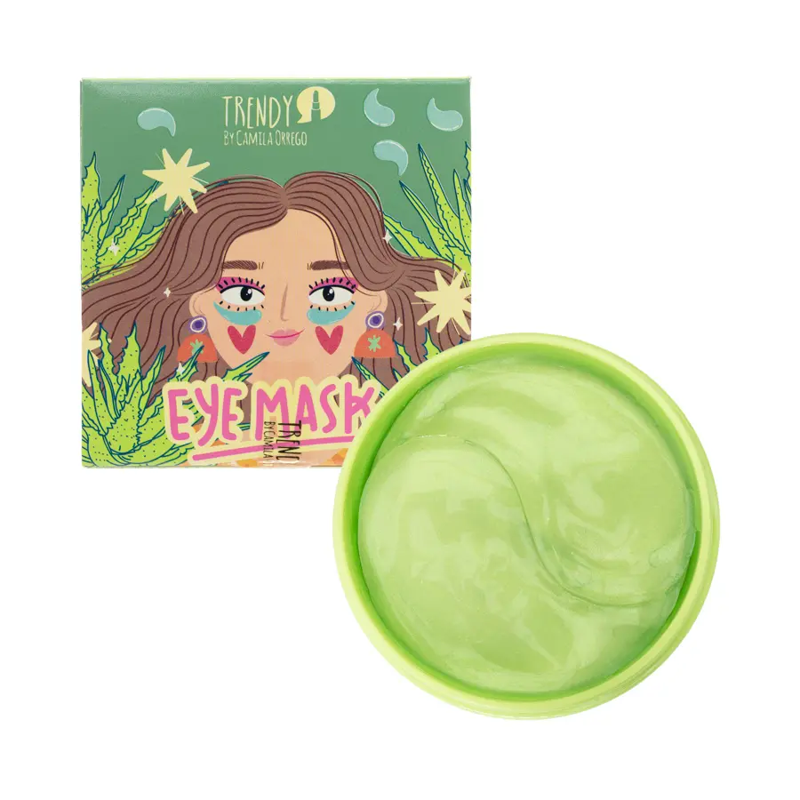 Mascarilla De Hidrogel Para Ojos Aloe Trendy EM15