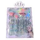 Kit X7 Brochas Diamantes Ref SZ1104 Colores Surtidos