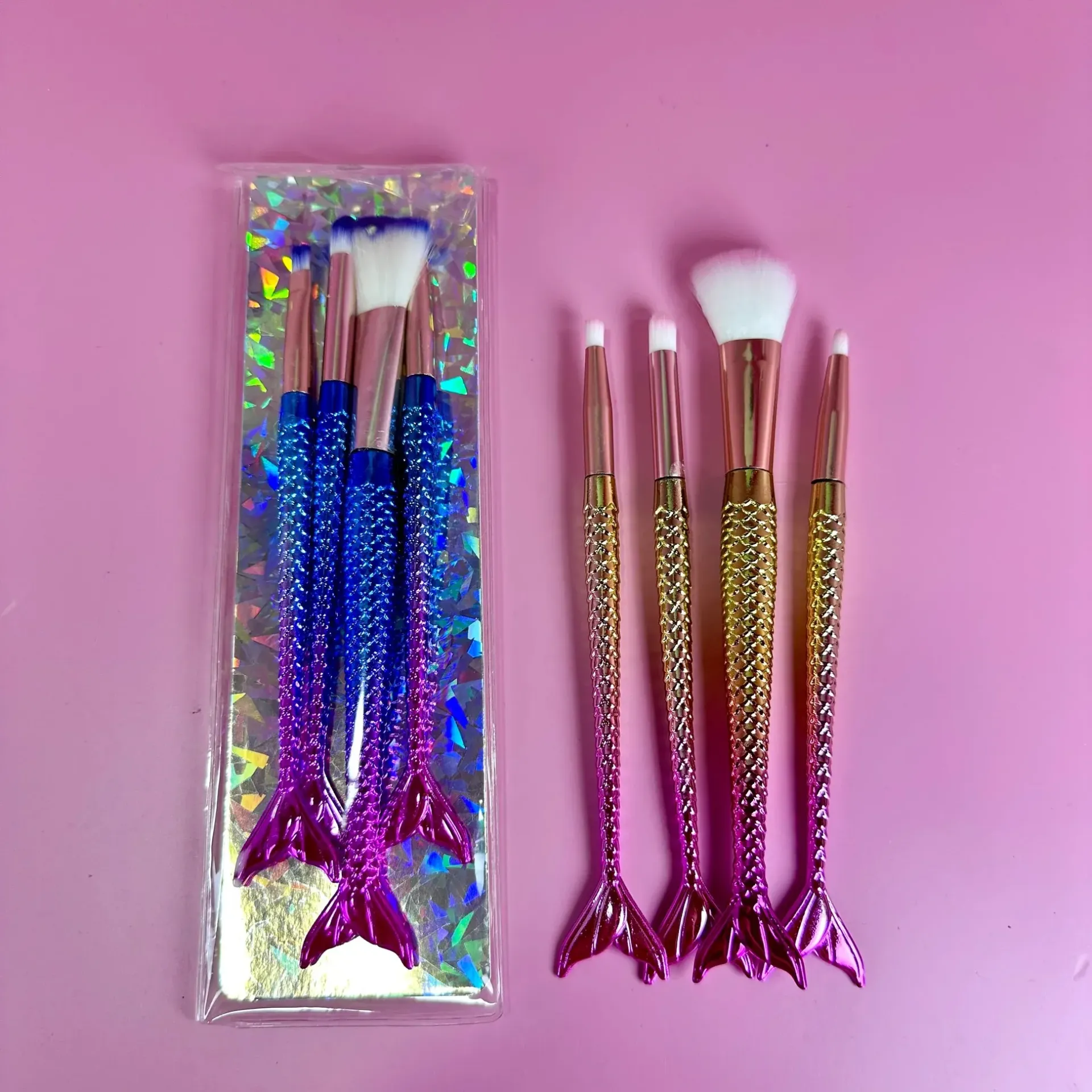 Kit X4 Brochas Diseño Sirena Ref MY2233