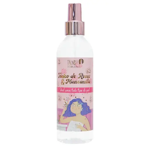 Tonico De Rosas Agua De Rosas Trendy 240ml Mediano Arg582