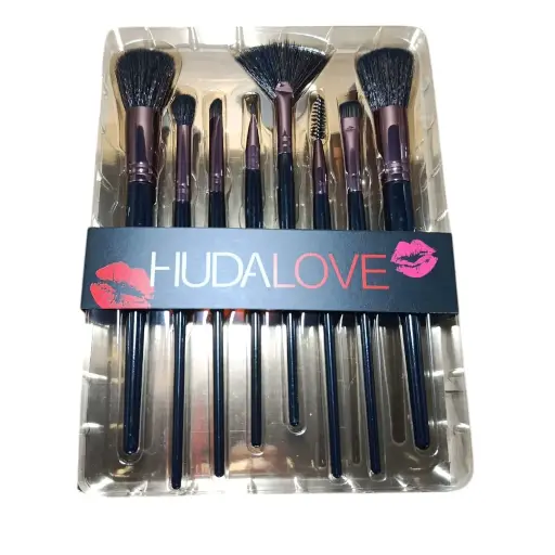 Kit X8 Brochas Color Negro Ref SZ1032