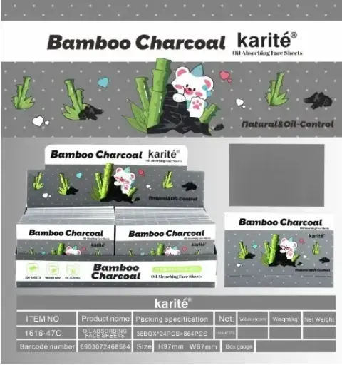 Papel Absorbente de Grasa Bamboo Ref 1616-47C