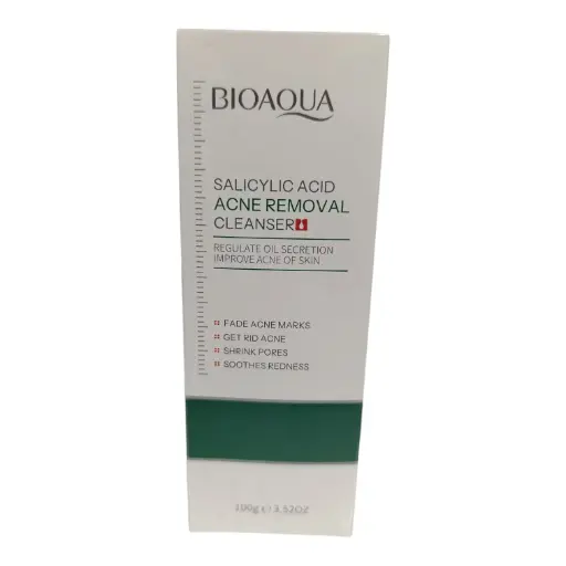 Limpiador Facial Acne Acido Salicilico BioAqua Ref BQY56297