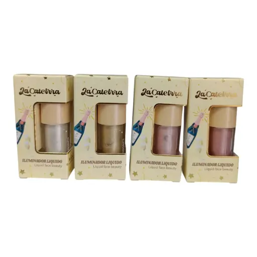 Iluminador Liquido La Catelrra Ref YJ42119 Tonos Surtidos 