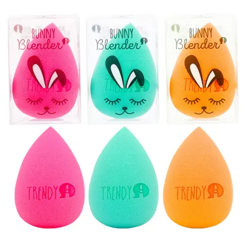 Bunny Blender Esponja Profesional Conejito Surtido Trendy MzdS203